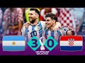 Argentina 3-0 Croatia(Messi Masterclass) | Extended Highlights | FIFA World Cup Qatar 2022