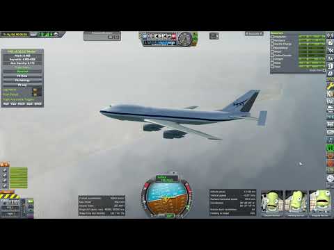 Realism Overhaul in KSP 1.11 - Plane Mod Pack and 747 Test