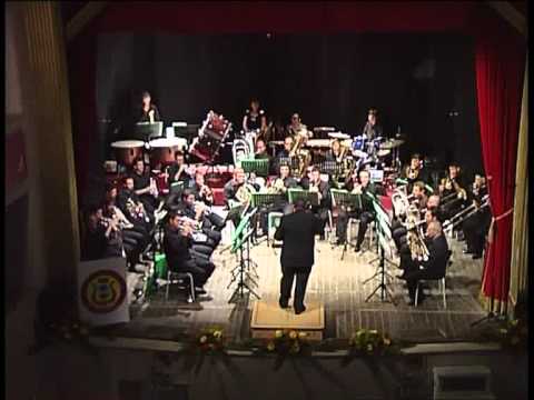 MESSINA  BRASS BAND Novara 2010 - An Evening Prayer.flv