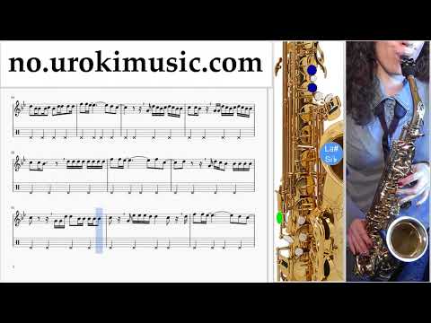 Saksofon Kurs (Alt) Ozuna - Dile Que Tu Me Quieres Trening Studie Del 2 um-i935