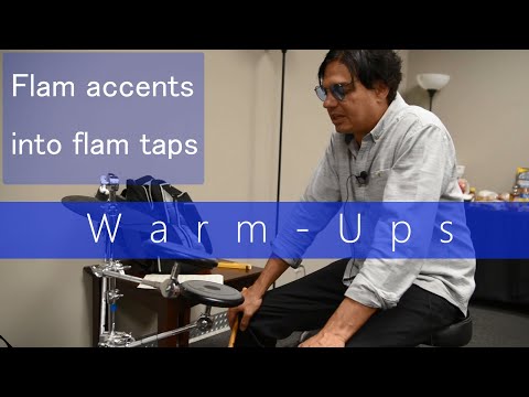 Try This! Jules Radino Episode 2 - Warm-Ups (Flam accents into flam taps)