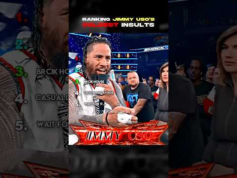 Jimmy Uso's Coldest WWE Insults 🔥