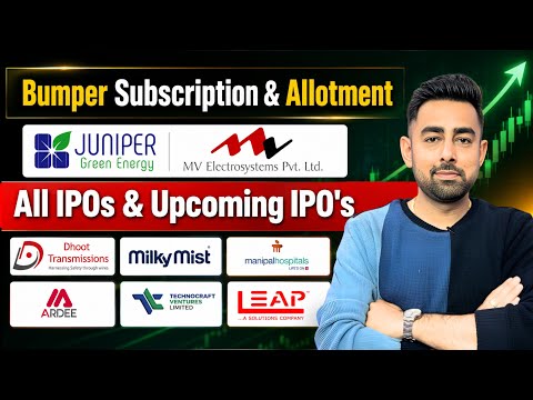  MV Electrosystem IPO Allotment | Juniper IPO | Upcoming IPO | Jayesh Khatri