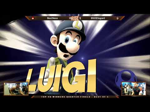 Rise 2018 Winners Quarters - BestNess (Ness) vs BSD|Elegant (Luigi)