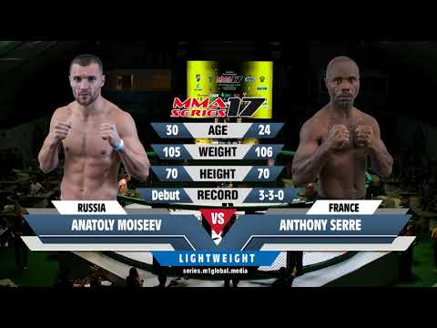 Anatoly Moiseev (Russia) vs Anthony Serre (France) | MMA SERIES-17: Blacksmith