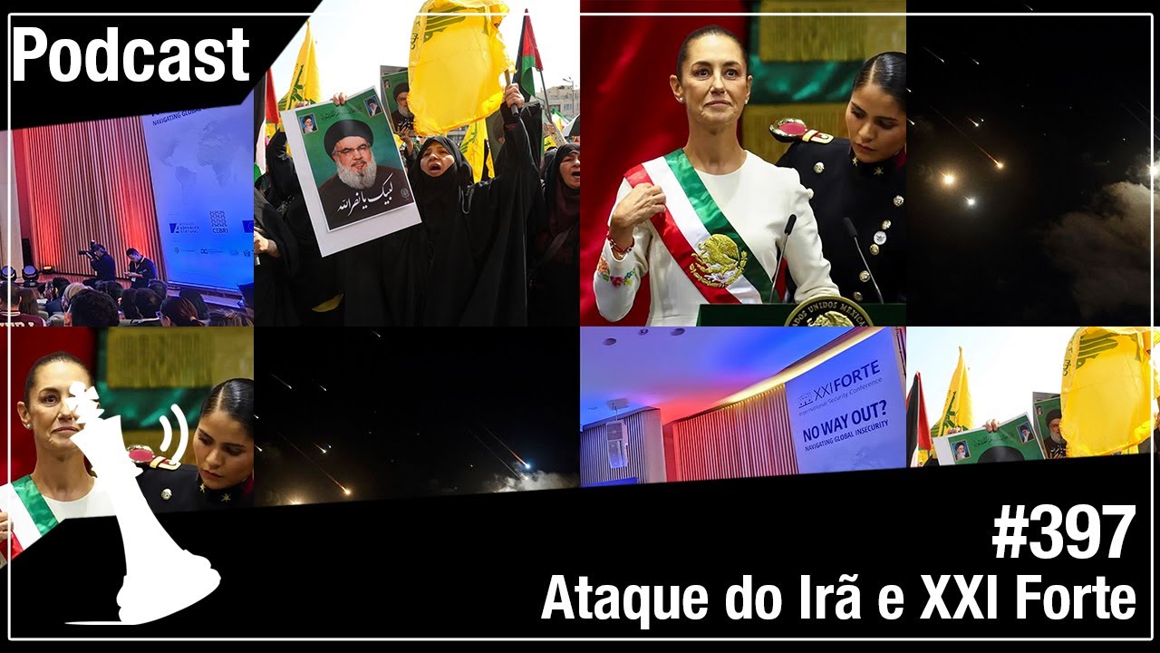 Xadrez Verbal Podcast #397 - Ataque do Irã e XXI Forte