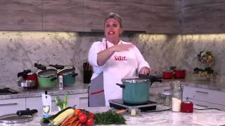 Silit Pressure Cooker Sicomatic T Plus Demonstration Risotto