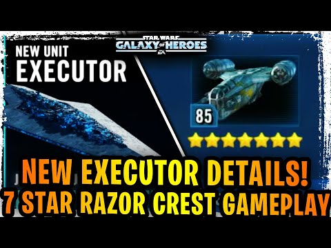 New Executor Unlock Details Revealed - No More Challenge Raids - 7 Star Razor Crest Gameplay
