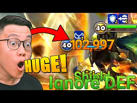 100,000 DMG With The F2P Ignore Defense King In Summoners War
