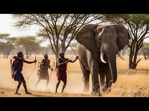 Catching Elephant: Hadzabe Tribe’s Real-Life Elephant Crossing