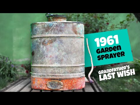 1961 "Ilie Pintilie" Garden Sprayer Restoration