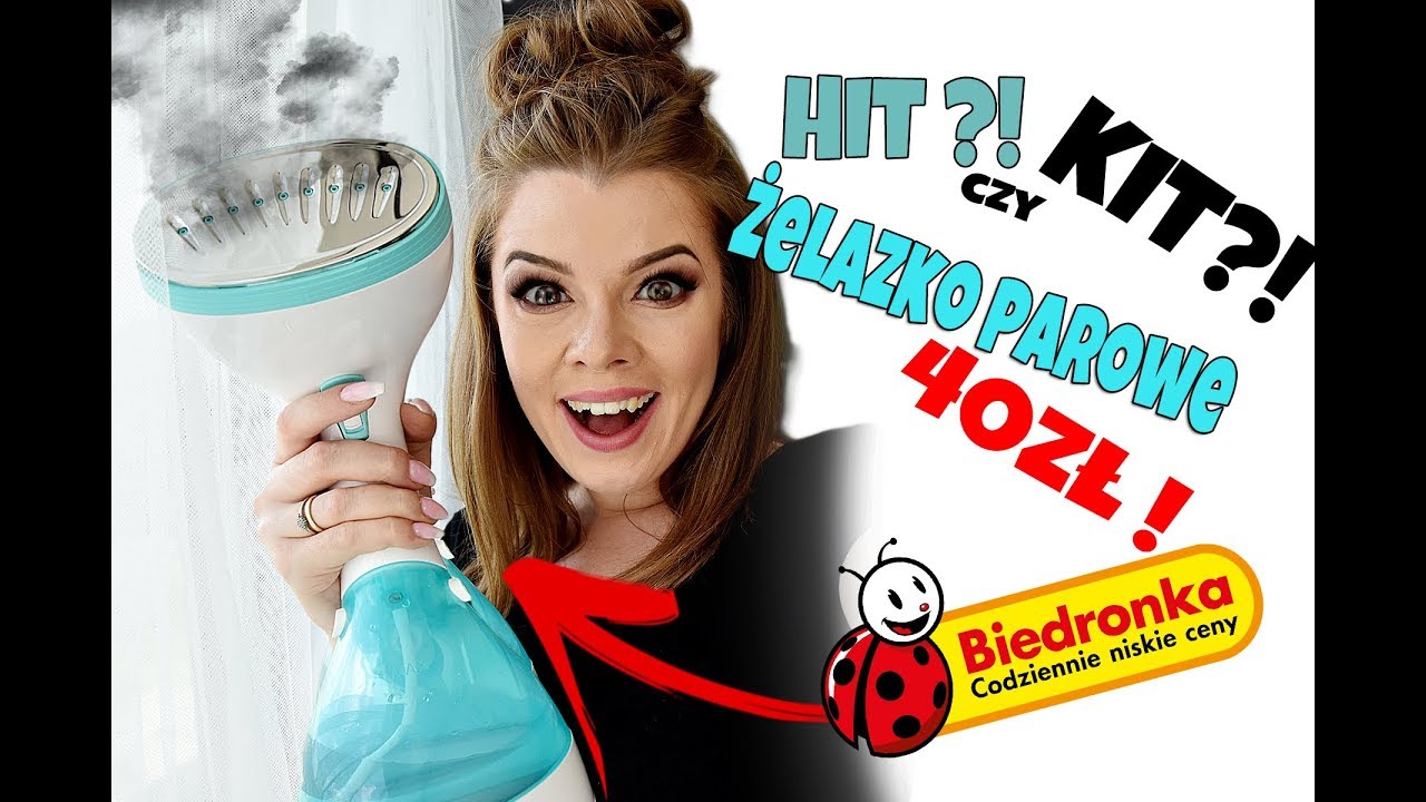 SPRAWDŹ TO! BIEDRONKA Żelazko parowe za 70zł ! HIT czy KIT