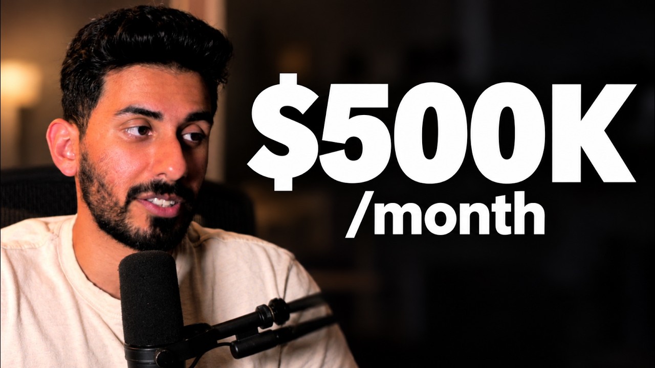 I Quit a 1M-Subscriber Channel to Build a $500K/Month AI SaaS