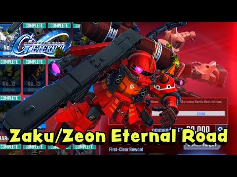 No.15 Zaku/Zeon Eternal Road Normal Difficulty (SD G Generation Eternal)