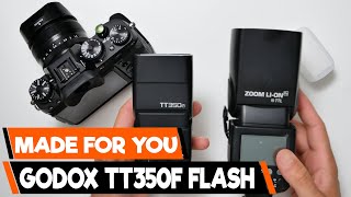 The Best Compact Flash for Fujifilm? Godox TT350F Review & Tutorial