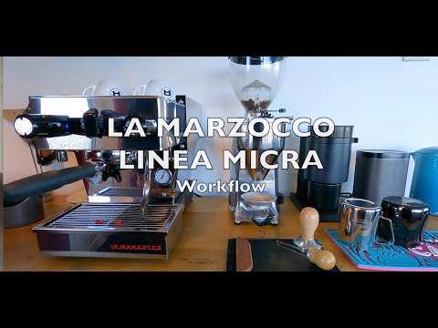 La Marzocco - Linea Micra. Espresso routine.