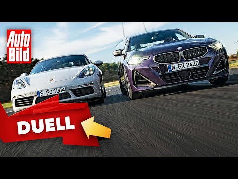 BMW M240i vs. Porsche 718 Cayman (2021) | Does the 2 Series Coupé outperform the Porsche? | Test ...