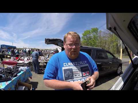 FLEA MARKET DAYS (#48 part 2) NES games, vintage toys, Collectibles, Action figures