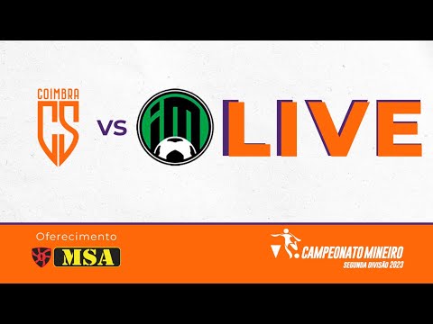 🔴COIMBRA X INTER DE MINAS- CAMPEONATO MINEIRO 2023 - 2ª DIVISÃO - 9ªRODADA #aovivo #futebol