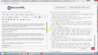 How To Convert HTML To Text Online Free