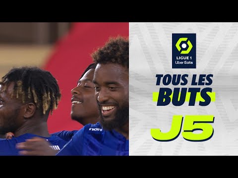 Tous les buts de la 5ème journée - Ligue 1 Uber Eats / 2022-2023