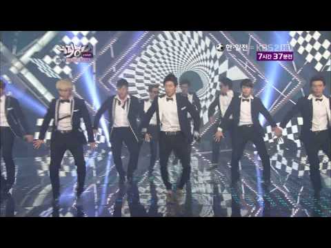 120810 KBS2 Music Bank Super Junior Comeback Stage - SPY