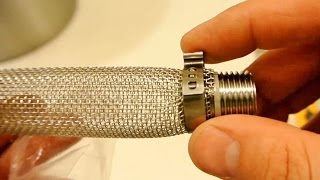 אנבוקסינג (Unboxing) משלוח עם מסנן (פילטר) בזוקה (BAZOOKA) ומתאמים מנירוסטה שרכשתי ב- AliExpress