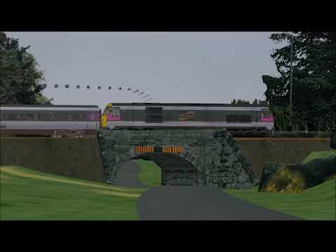 IE 201 Class Loco No.207 and Enterprise train Dublin - Drogheda (OPEN RAILS/MSTS)