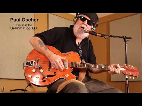 Paul Oscher was Muddy Waters harmonica player. He's playing guitar into a Grammatico ATX Amp