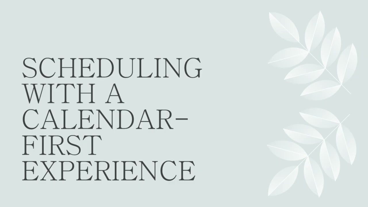 Schedule Basic Introduction - Advanced Scheduling for Dynamics 365