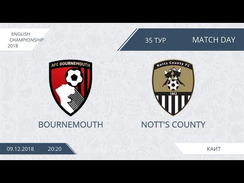 AFL18. England. Championship. Day 35. Bournemouth - Nott's County