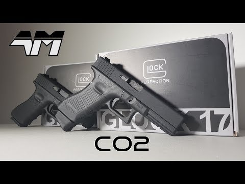 UMAREX GLOCK 17 Co2 Version / Elite Force Officially Licensed Airsoft Glock 17 / Unboxing Review VFC