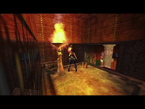 The Ordeal In The Shadow Of Death - TRLE level by Raymond - Level 03, second visit