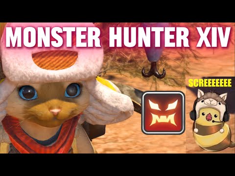 The Final Fantasy 14 x Monster Hunter collab is WILDS