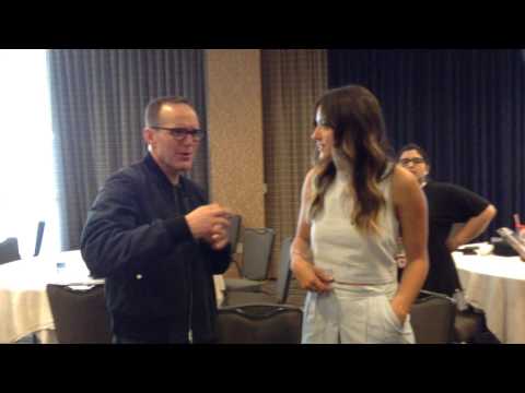 MARVEL'S AGENTS OF SHIELD's Clark Gregg & Chloe Bennet on Coulson and Daisy