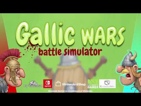 Gallic Wars: Battle Simulator - Nintendo Switch Launch Trailer thumbnail