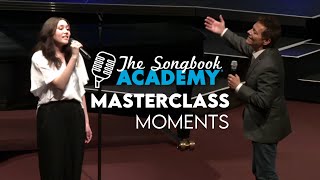 Masterclass Moment at the Songbook Academy