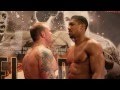 ANTHONY JOSHUA V DORIAN DARCH OFFICIAL WEIGH IN CARDIFF RELOADED