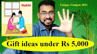 5 Unique Gift Ideas for Raksha Bandhan 2021 | Gadgets for Your Sister Under 5000Rs. | Best Top Gifts