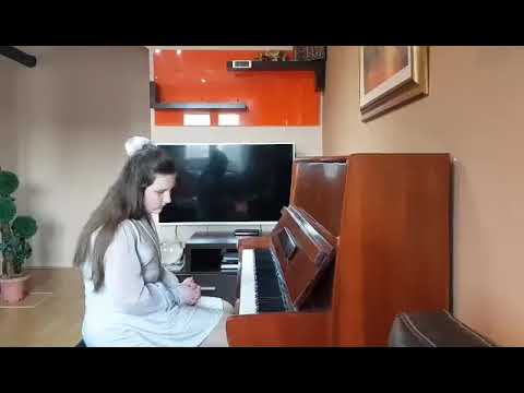 Bisera Janeva, age 10 plays Bertini - etude op. 29 no. 11