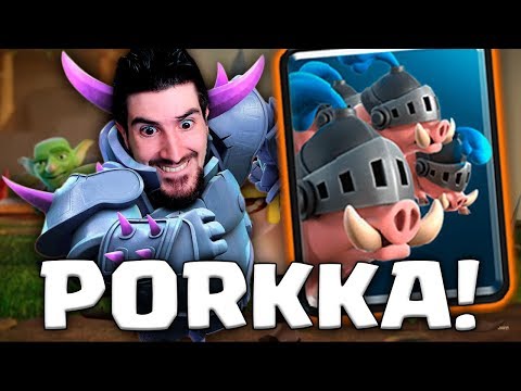 DECK INVENCÍVEL DE PEKKA E PORCOS NO CLASH ROYALE!