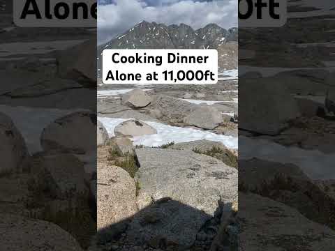 Solo Camping at 11,000ft!