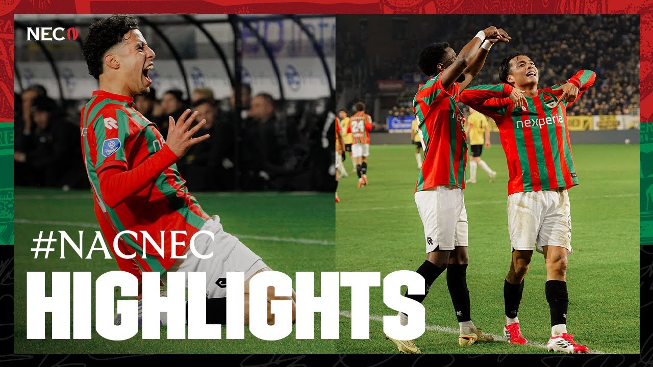 NAC Breda vs NEC Nijmegen Highlights
