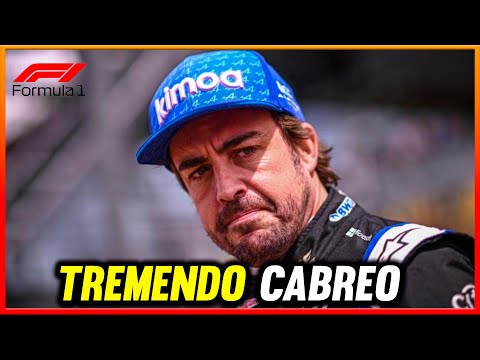 QUE LOCURA / TREMENDO CABREO DE FERNANDO ALONSO TRAS LA SANCIÓN SUFRIDA / NOTICIAS DE LA F1 HOY
