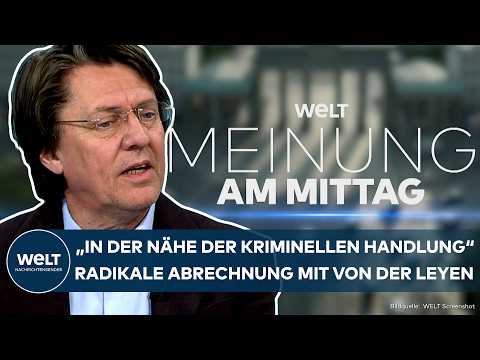 DEUTSCHLAND: Karlspreis für Ursula von der Leyen! Gunnar Schupelius empört! Radikale Abrechnung