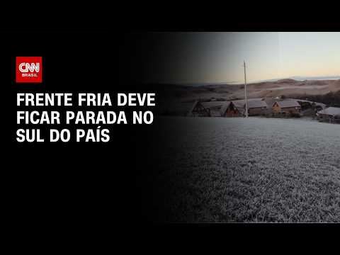 Previsão do tempo: frente fria deve se estabilizar na região Sul | CNN NOVO DIA