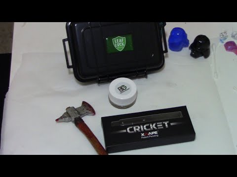 X-VAPES CRICKET WAX PEN AND CANNATONIX ROSIN