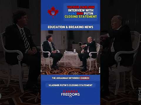 Tucker Carlson's Interview With Vladimir Putin | Closing Statement
