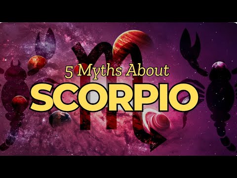 5 Myths About Scorpio ♏🦂