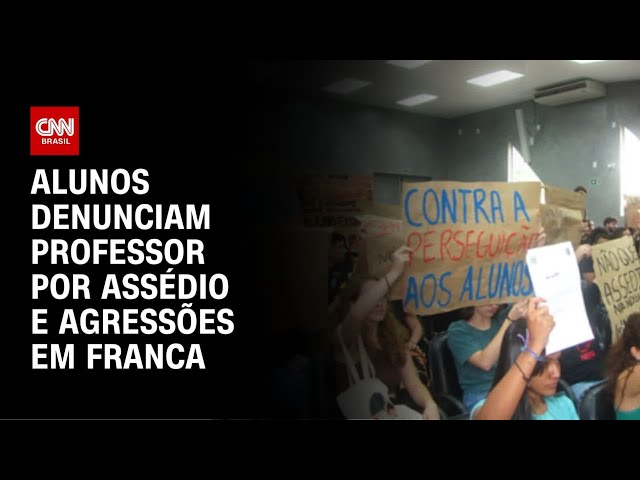 Universitários denunciam professor por assédio e agressões no interior de SP | LIVE CNN